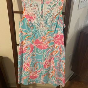 Lilly Pulitzer Gabby Shift dress Jellies be jammin